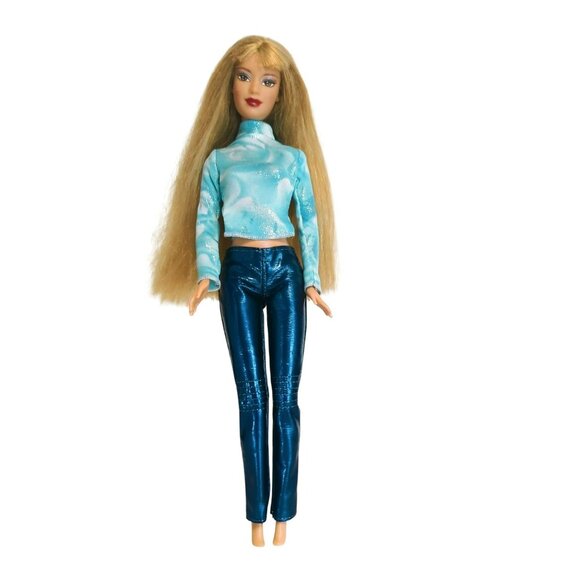 Barbie Fashion Fever Shannen Fashion Doll 2005 Mattel H0942 Blue Blouse Pants - Picture 1 of 6